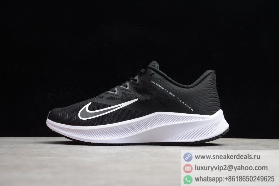 Nike QUEST 3 Men Shoess Black White CD0230-002 Unisex Shoes